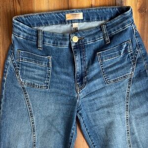 Kut from the Kloth Charlotte High Rise Wide Leg Jeans 2P Petite